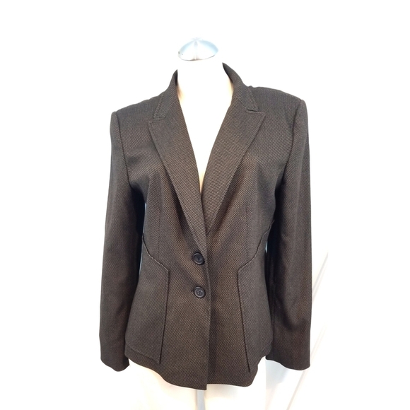 Halogen Jackets & Blazers - Halogen Size 14P Black Brown Blazer